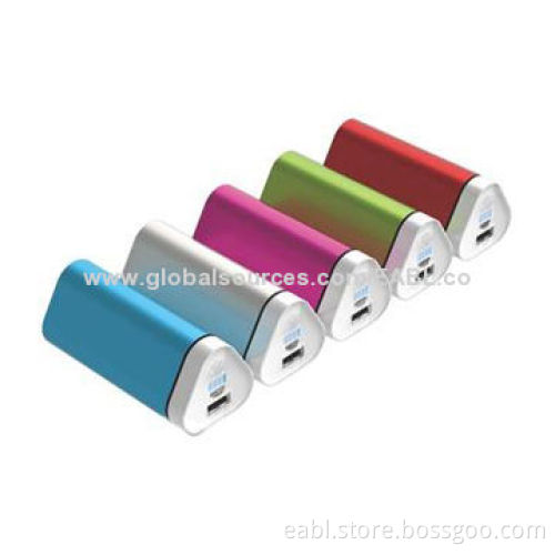 Portable Power Bank for iPhone/iPod/Nokia/Other Mobile Phone, 6,600mAh, 5V/1A